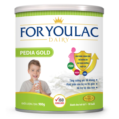 FOR YOULAC PEDIA GOLD(Dành cho trẻ từ 1 – 10 tuổi)