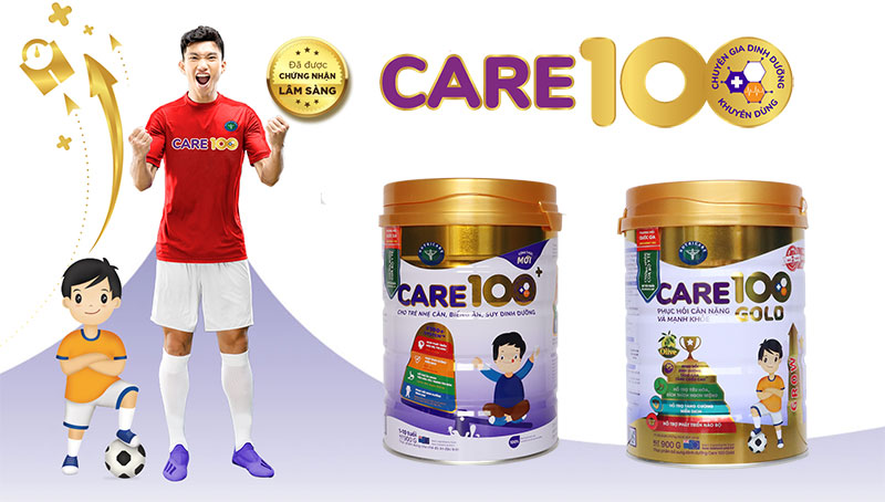 So sánh sữa Care 100 Gold và Care 100+ của Nutricare