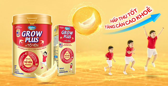 Sữa Vinamilk loại nào tốt nhất cho bé và giúp bé tăng cân?